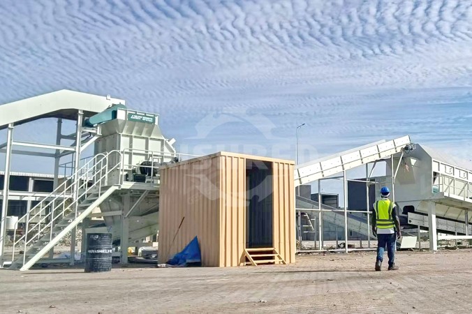 Zsákbontó – MSW újrahasznosítási projekt Nyugat-Ázsiában