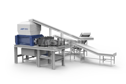 Gumidaráló egység