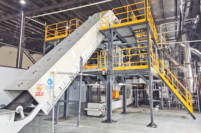 Lítium-akkumulátor aprítási projekt Anhui tartományban, Kínában